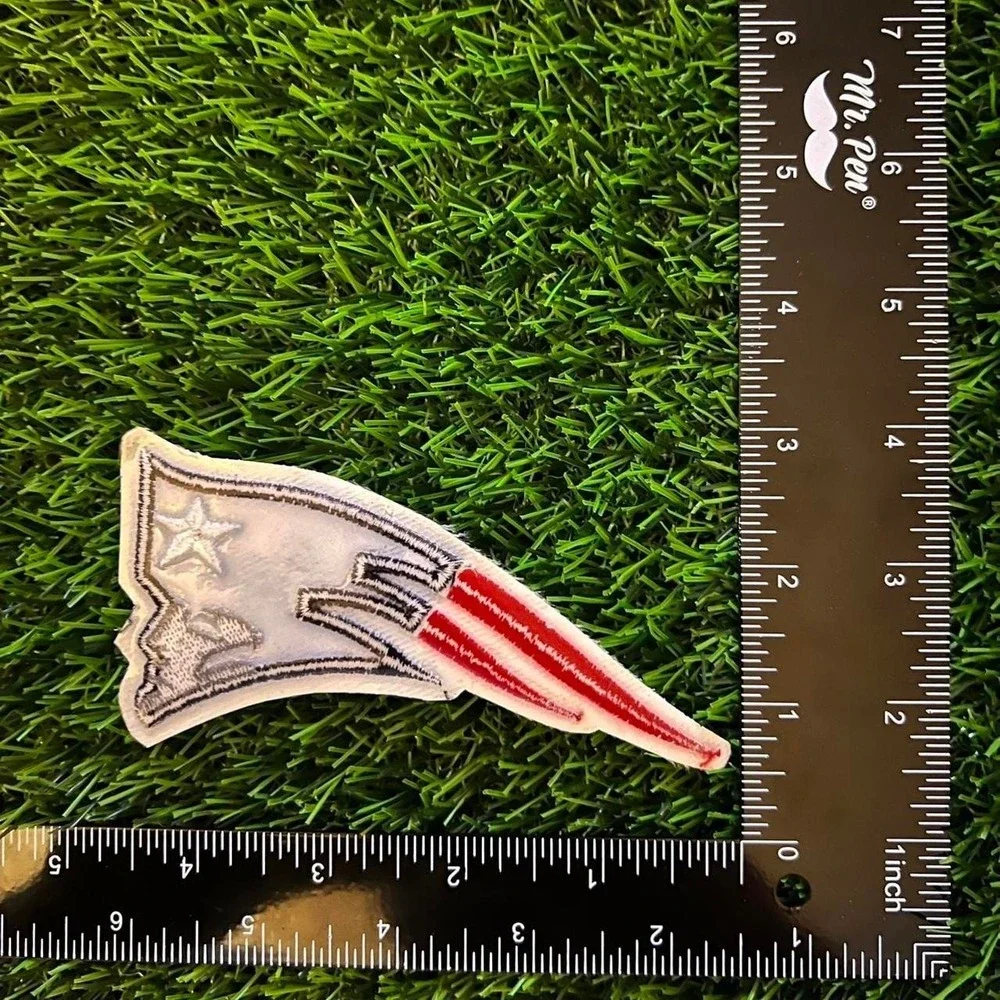New England Patriots embroidered iron on patch
